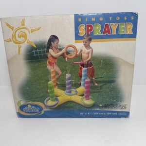 ( 2002) INTEX THE WET SET "RING TOSS SPRAYER #58598" RARE !!! ORIGINAL PACKAGING